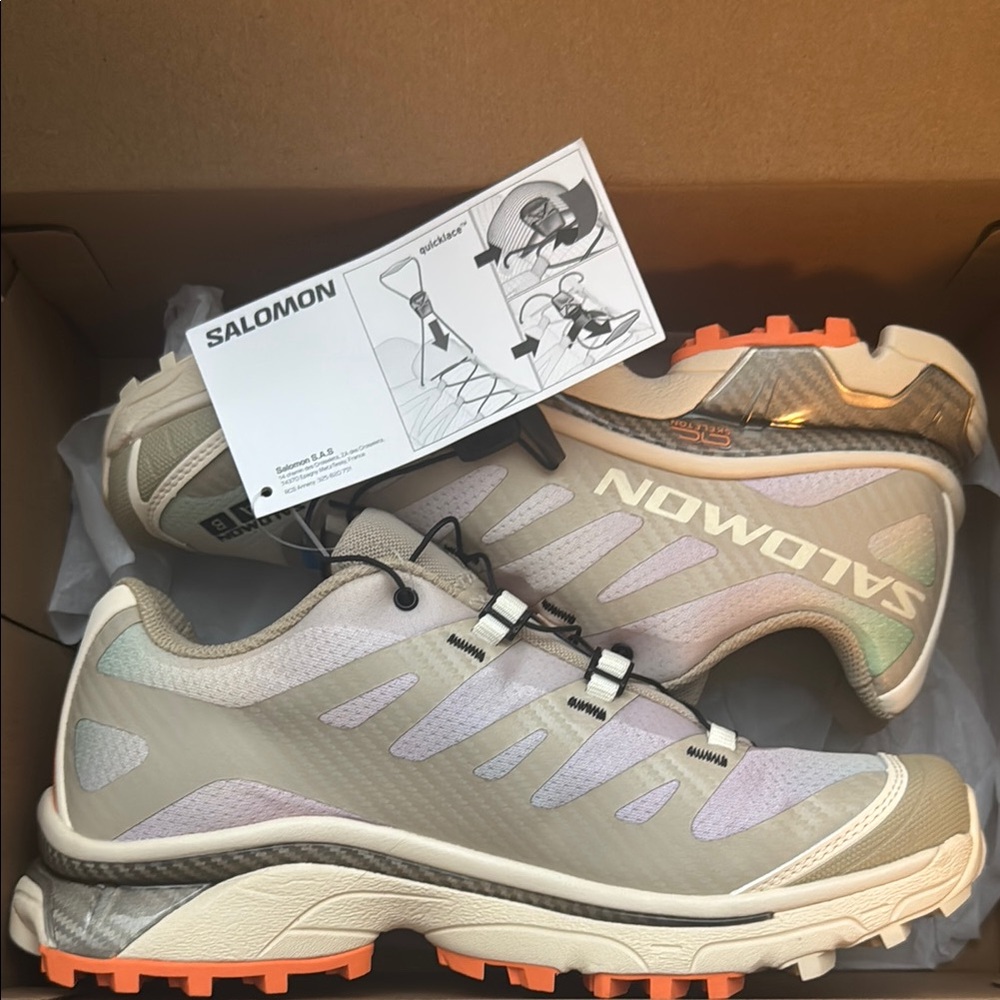 Salomon Women's Trail Running Shoes - XT-4 OG Aurora Borealis Color Way size 9
